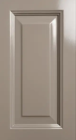 Gloss cabinet finish